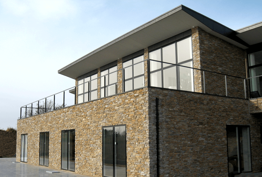 STONEPANEL for a contemporary house in Denmark