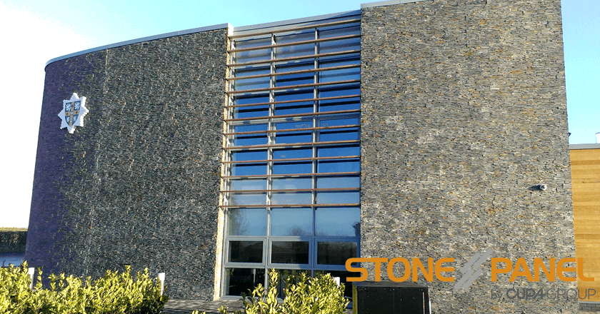 Sniperley Fire Station clad in STONEPANEL™