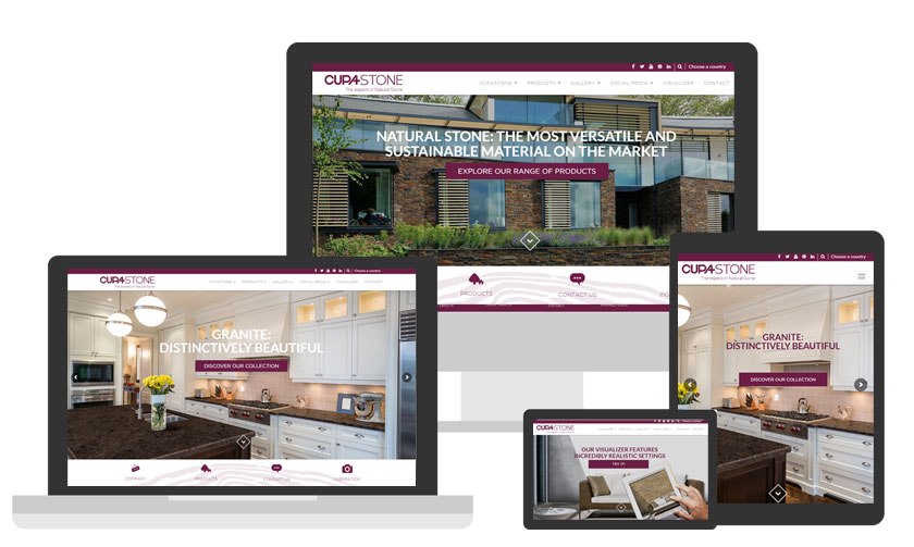 New CUPA STONE website