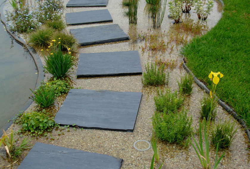 Infercoa for gardens: Japanese steps