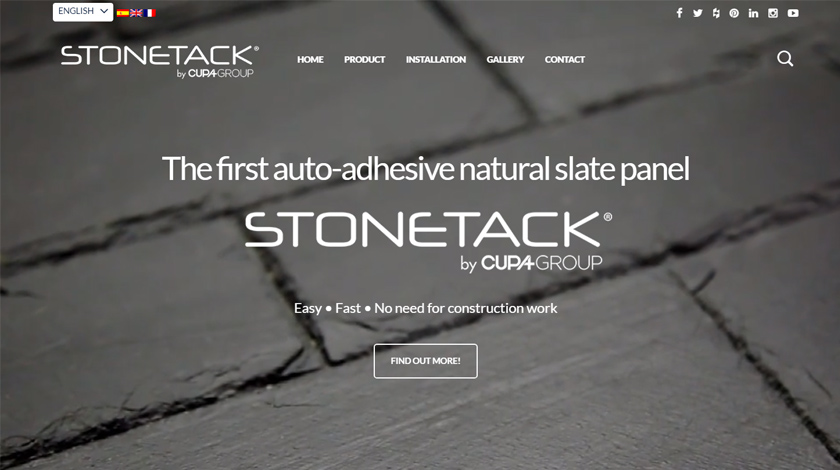 The new STONETACK website