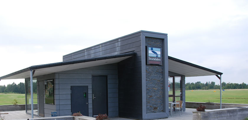 Storadalen Golf Club with a Stonepanel facade
