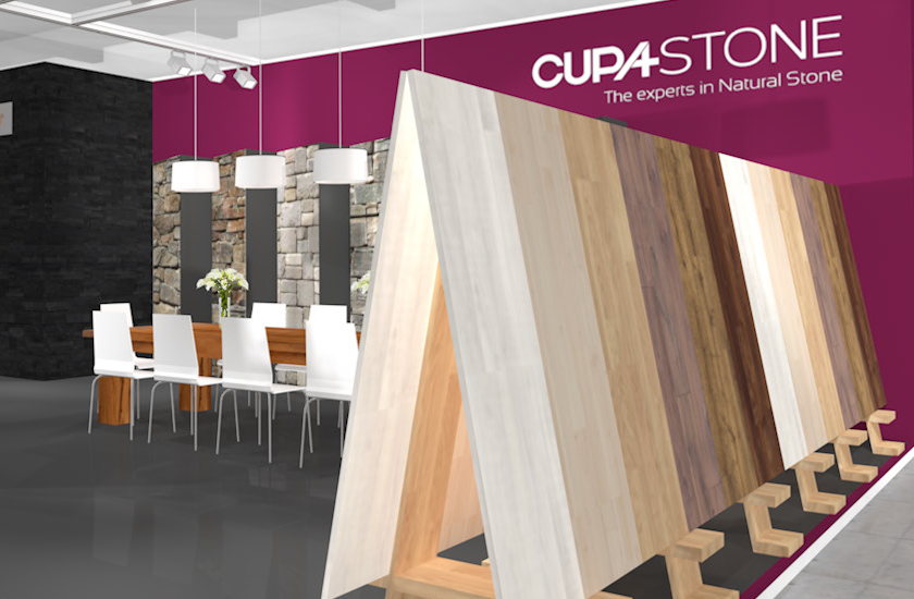 Stand CUPA STONE at Swissbau