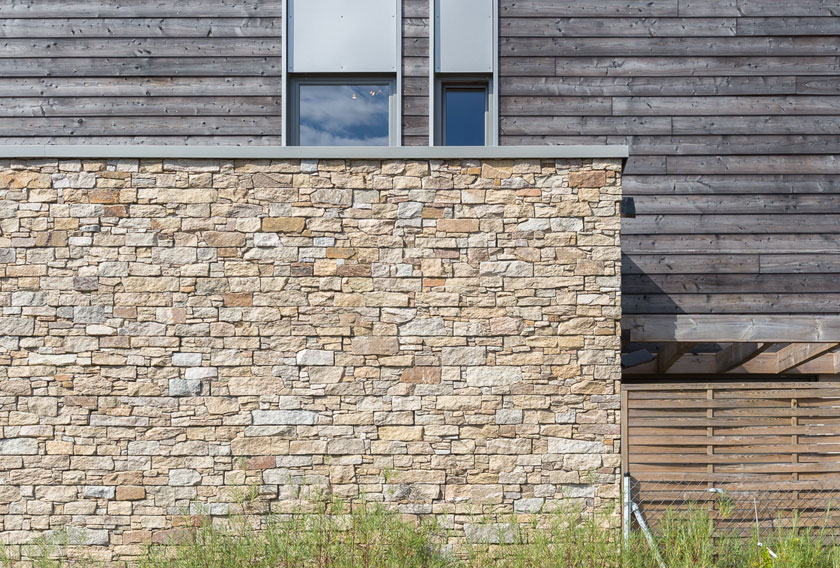 High School Clisson clad in Stonepanel