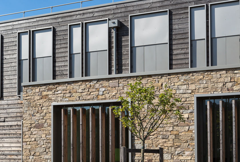 High School Clisson clad in Stonepanel