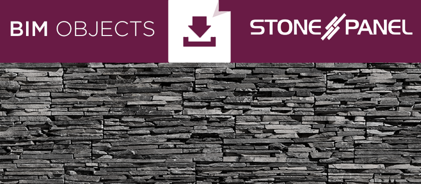 BIM objects of STONEPANEL