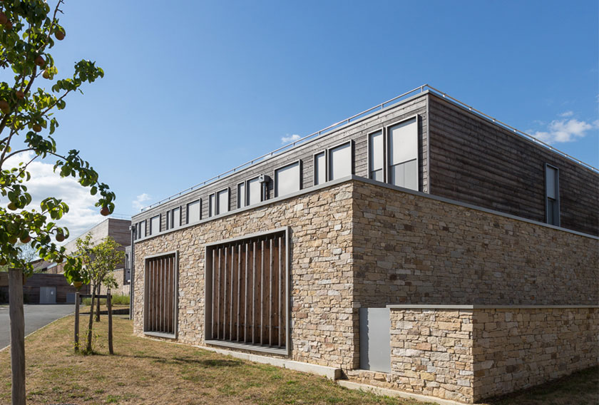 High School Clisson clad in Stonepanel