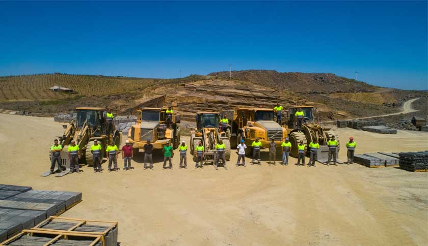 The team of Infercoa quarry
