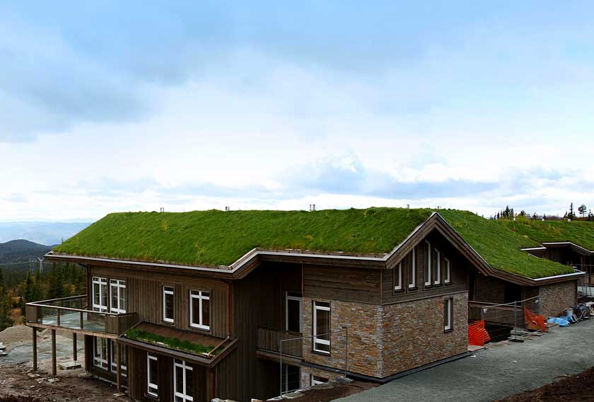STONEPANEL™, a hight quality product to endure the rough Norwegian climate for Norefjell 903moh project