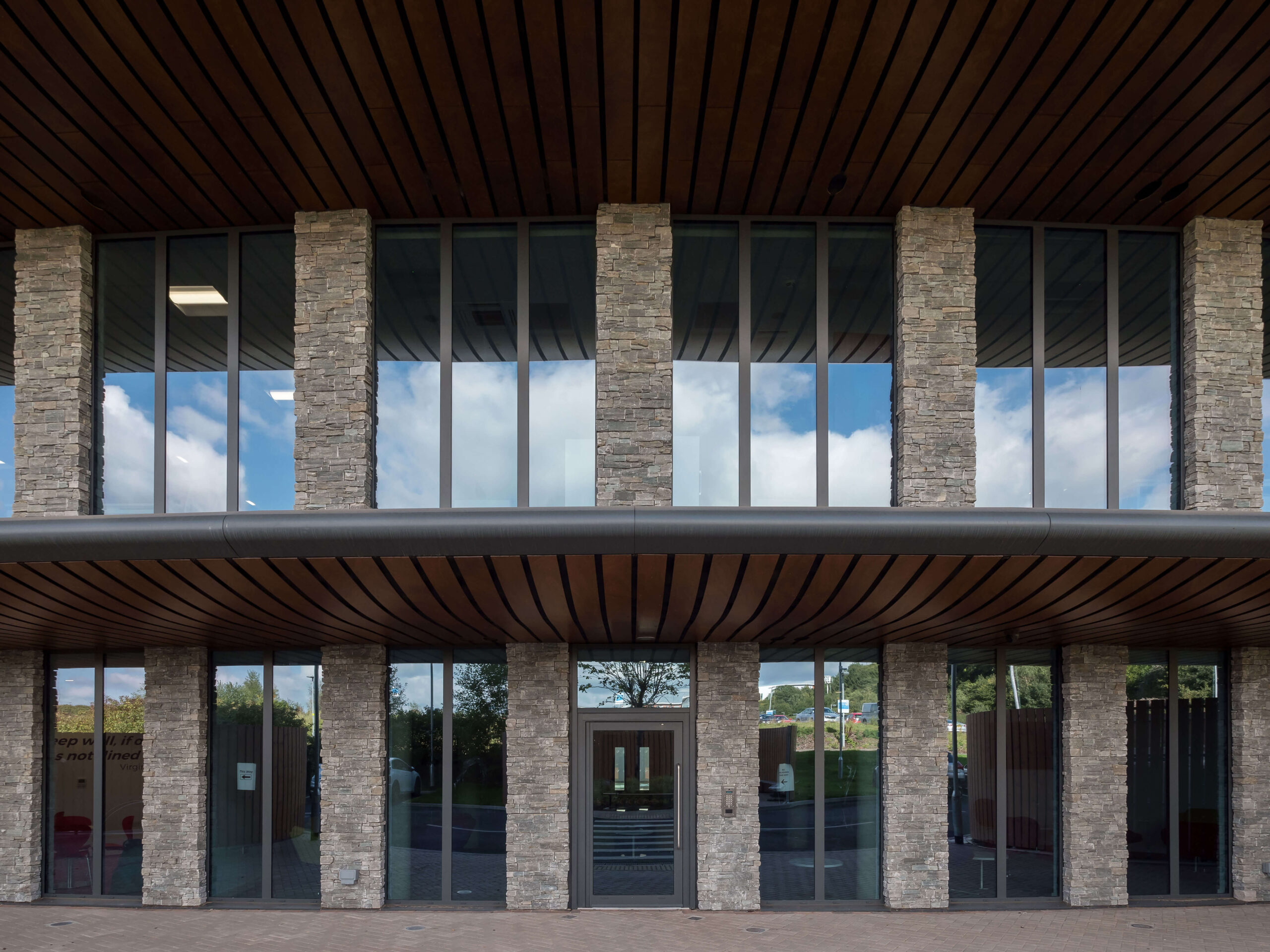 STONEPANEL provides a natural-looking for the Caudwell International Children’s Centre in the UK