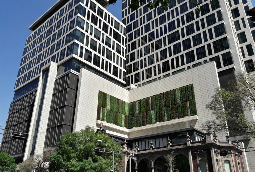 Mapfre Tower, clad in CUPA STONE granite