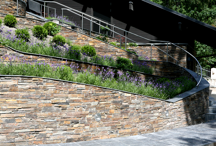 A beautiful private house in Stockholm with a facade clad in STONEPANEL