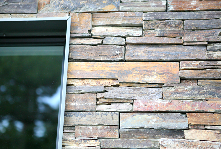 A beautiful private house in Stockholm with a facade clad in STONEPANEL