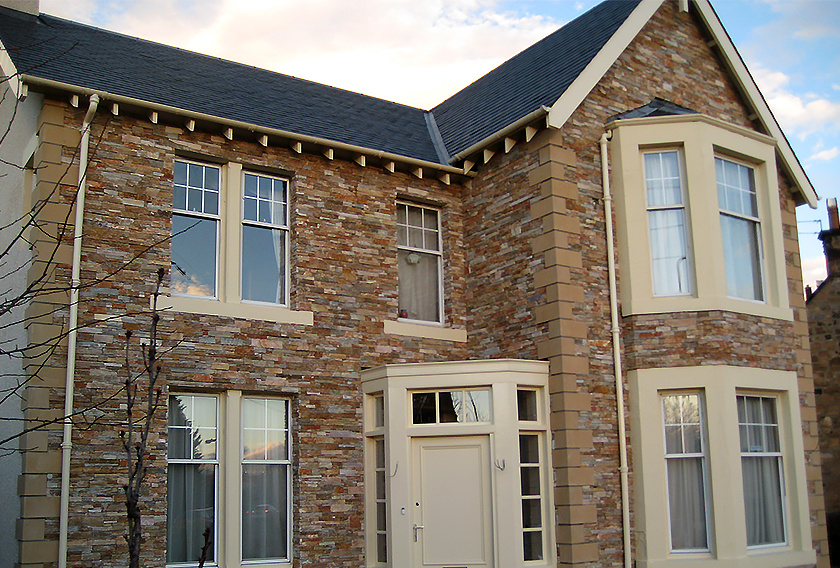 A refurbished house with Stonepanel™ Orient