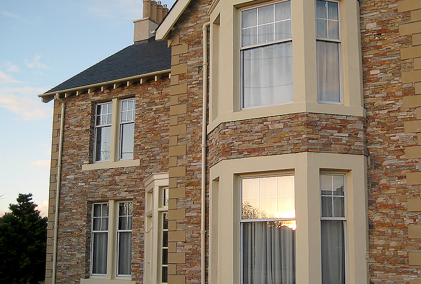 A refurbished house with Stonepanel™ Orient