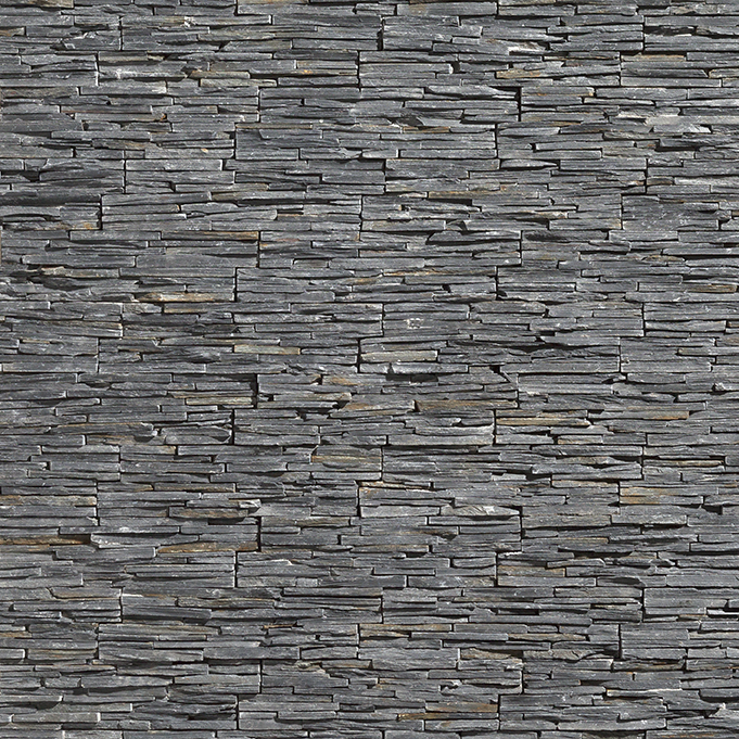 Stonepanel™ Jet Dark Thin Set 2