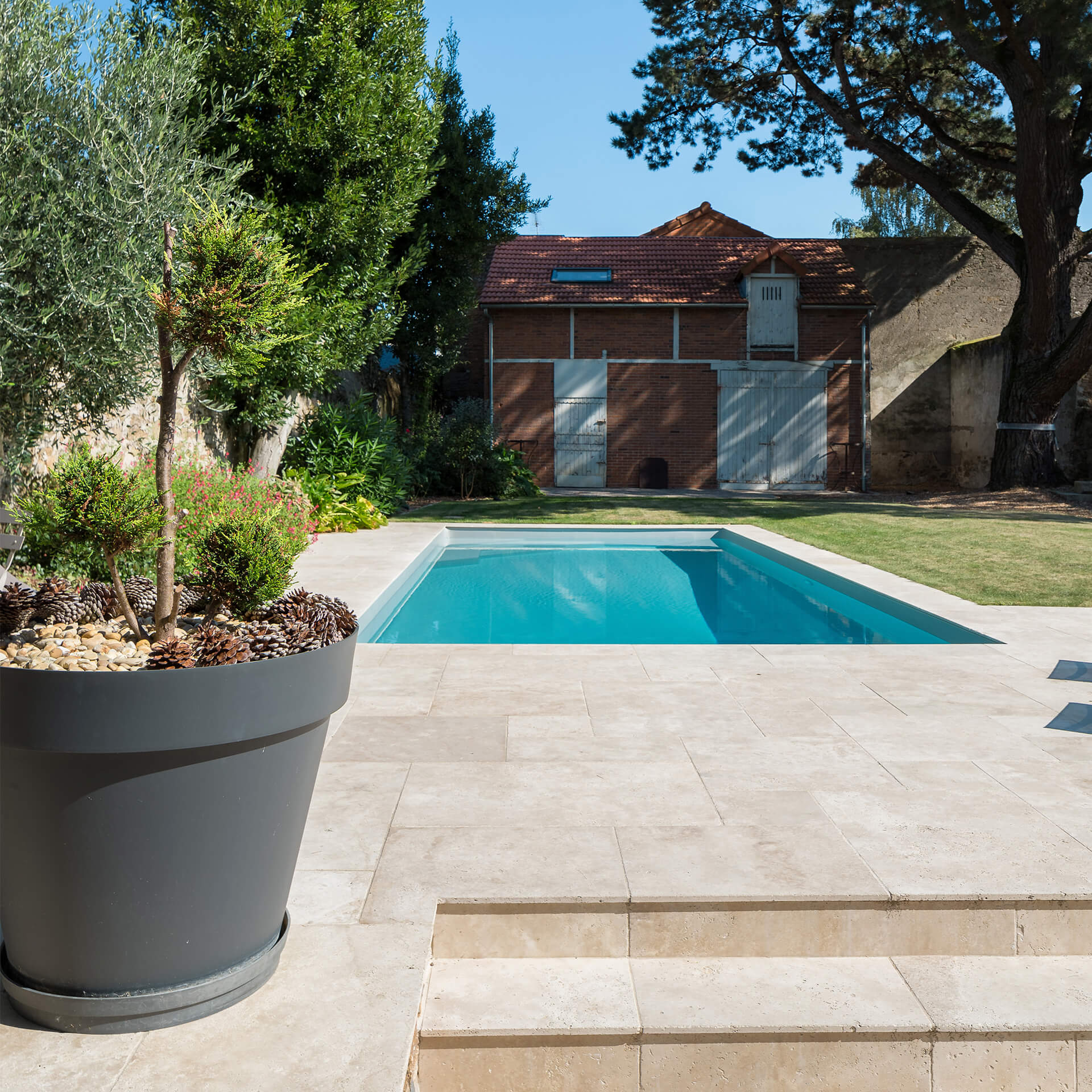 House with pool and terrace